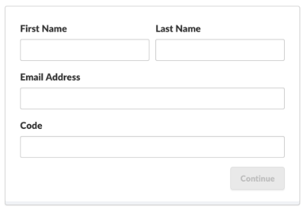 Host a standalone redemption page
